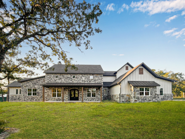 Living room of the Ball Circle Project by LaFollette Custom Homes.