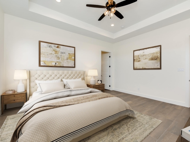 LaFollete Custom Homes Past Project, Master Bedroom