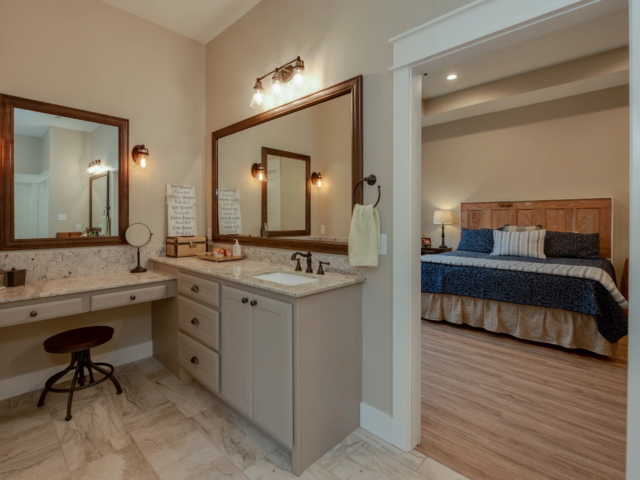 The Moore Project's bedroom by LaFollette Custom Homes