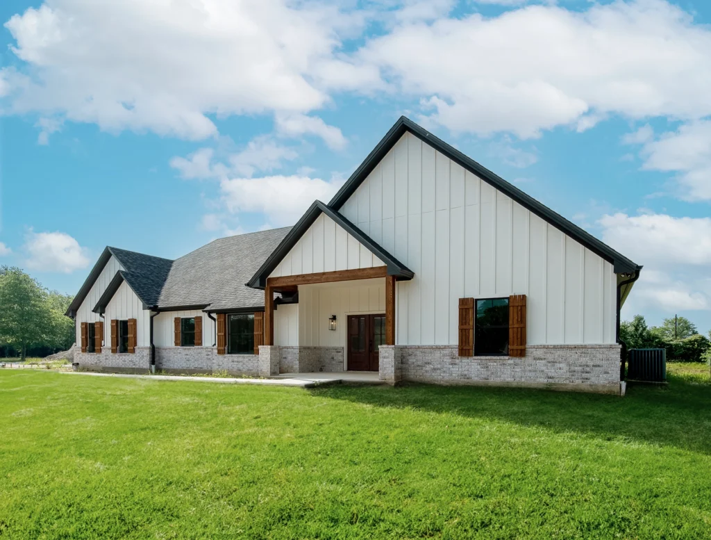 Current image: Custom home exterior showing why building a custom home may be worth it with LaFollette Custom Homes