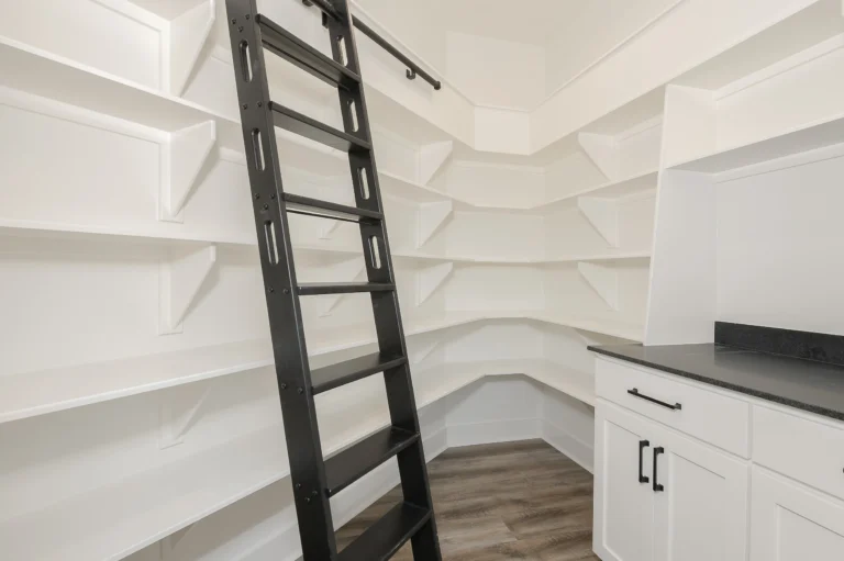 Underrated custom home spaces with walk-in pantry storage