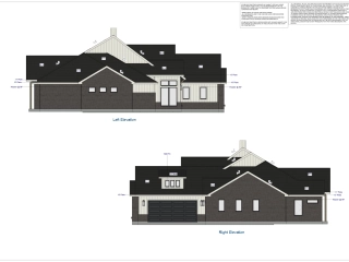 Custom home builder plan.